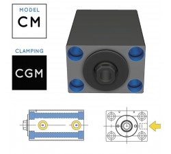 V450CM Cilindro Idraulico • fissaggio CGM