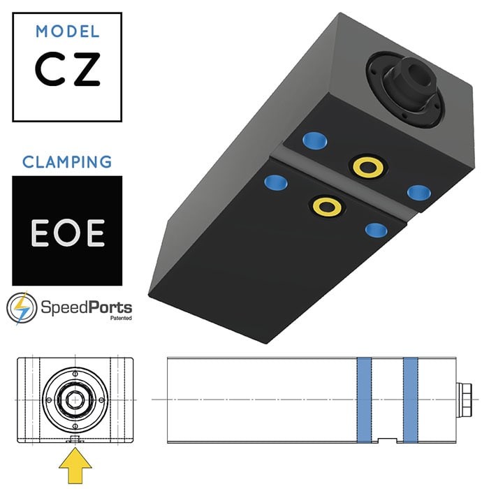 V500CZ Block Cylinder • clamping EOE