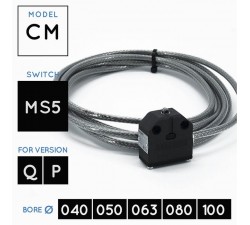 MS5 Micro Meccanico 80 °C • Cilindri Idraulici V450CM • versioni Q - P • alesaggi Ø 040, 050, 063, 080, 100