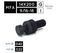 MFA14X200 • MFA9/16-18 • Testa a martello • stelo Ø 022