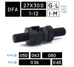 DFA27X300 • DFA1-12 • Floating Joint With Female • rod Ø 036, Ø 045