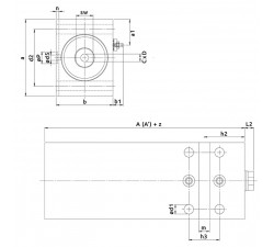 V500CZ Block Cylinder • clamping EOE