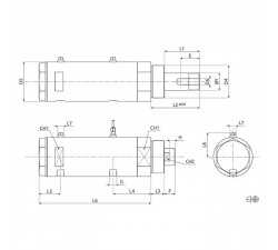 V270CG Hydraulische Verriegelungszylinder