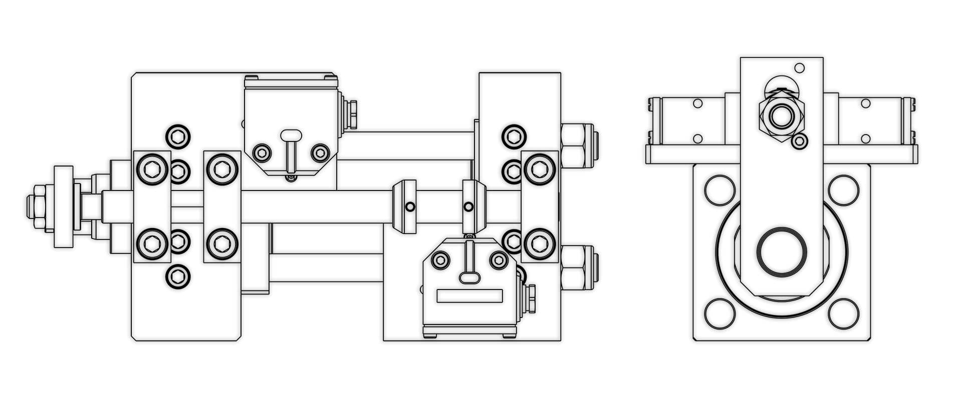 Capteurs Mécaniques et Inductifs pour Vérins Hydrauliques