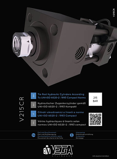 V215CR Zugstangen-Hydraulikzylinder Serie ISO 6020/2
