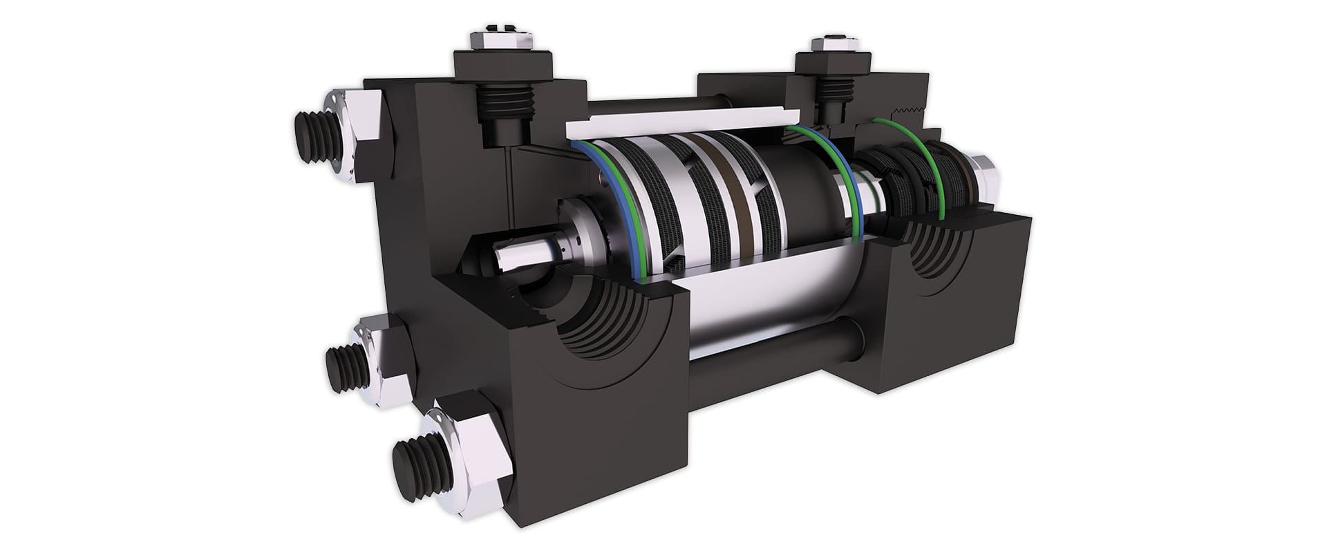 Hydraulic Cylinders with End-Stroke Cushioning